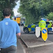 Police deal with ongoing incident in Mearns Road